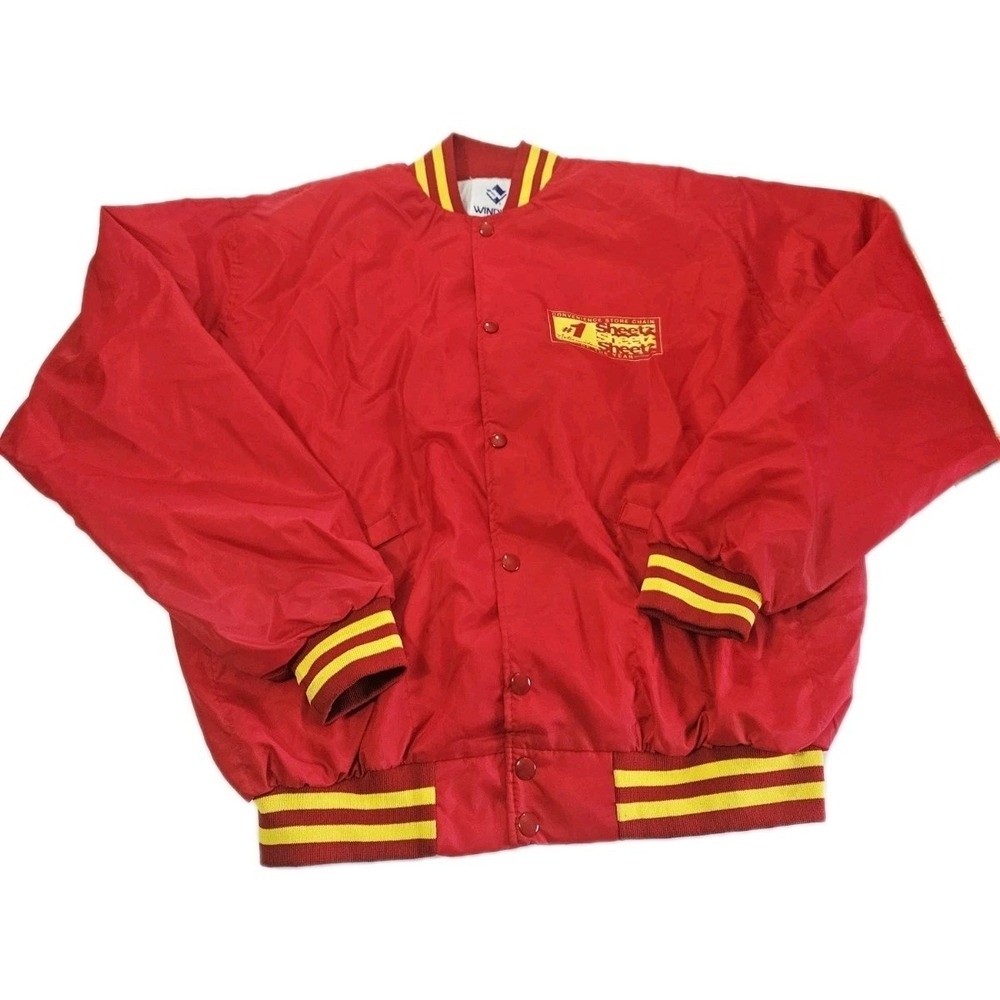 Vintage Custom Limited Windless‎ #1 Sheetz Of The Year Red Snap Embroidered L
